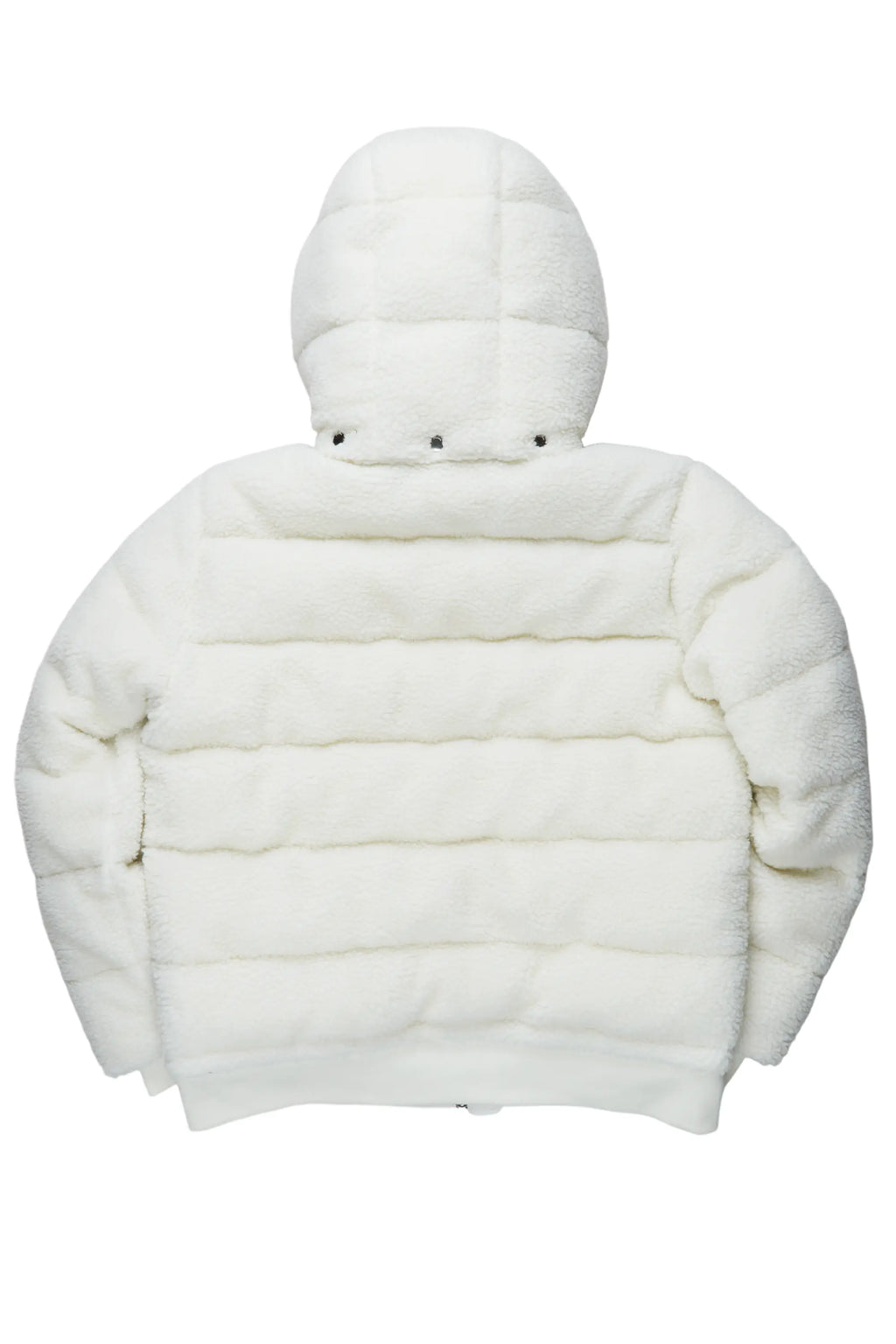 Sarvesh Cream Puffer Jacket