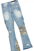 Lake Green T-Shirt/Stacked Flare Jean Bundle