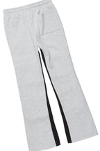 Boys Antoon Heather Grey T-Shirt Stacked Flare Set