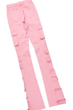 Karon Black/Pink Hoodie & Jean Set