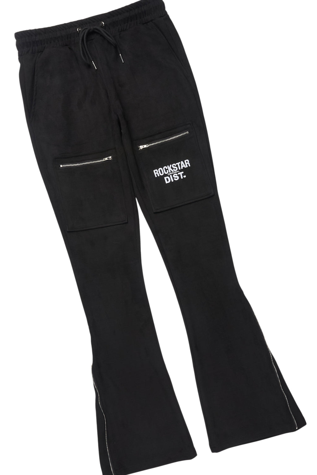 Renard Black T-Shirt/Stacked Flare Track Set