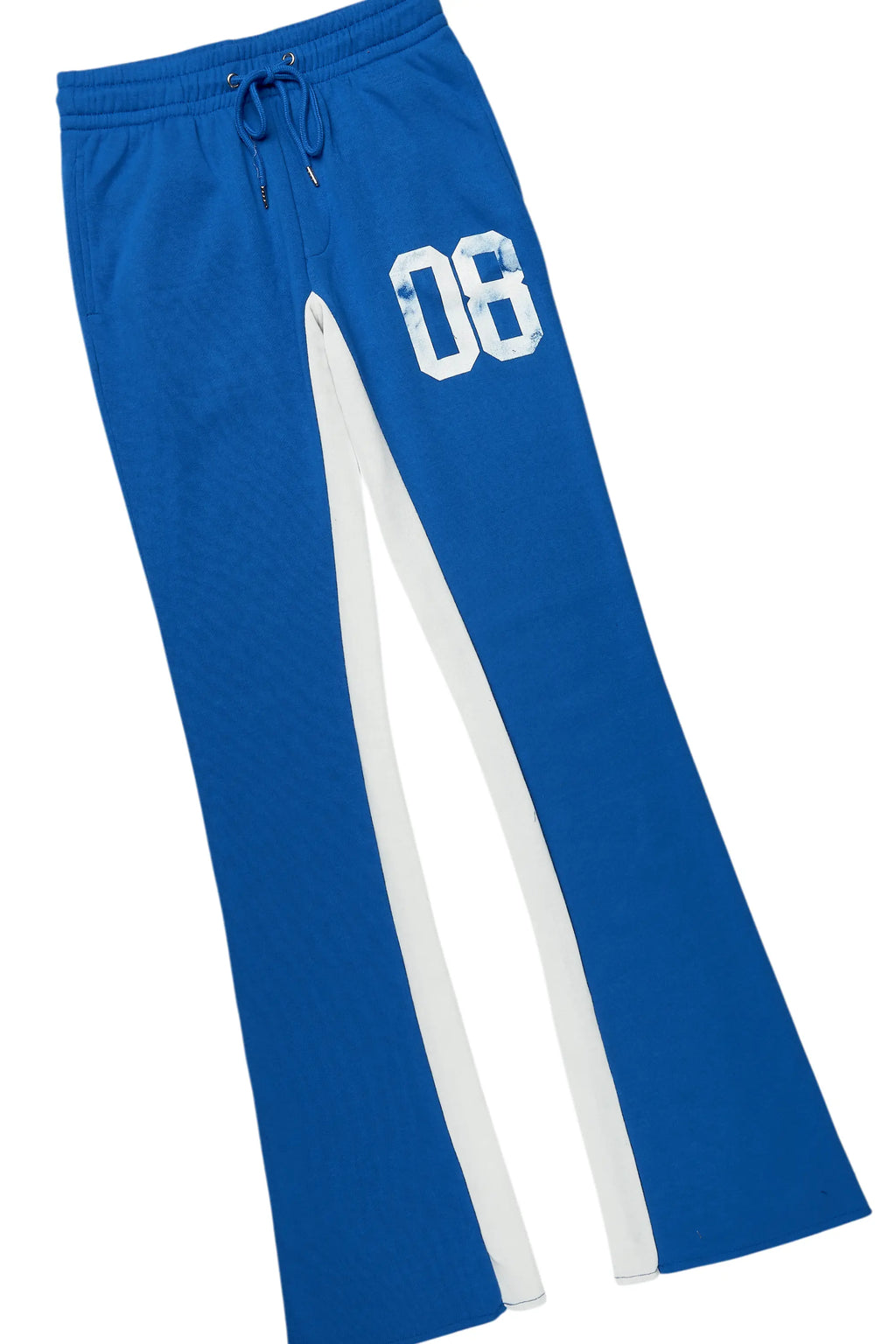 Grill White/Royal Long Sleeve T-Shirt/Baggy Pant Set