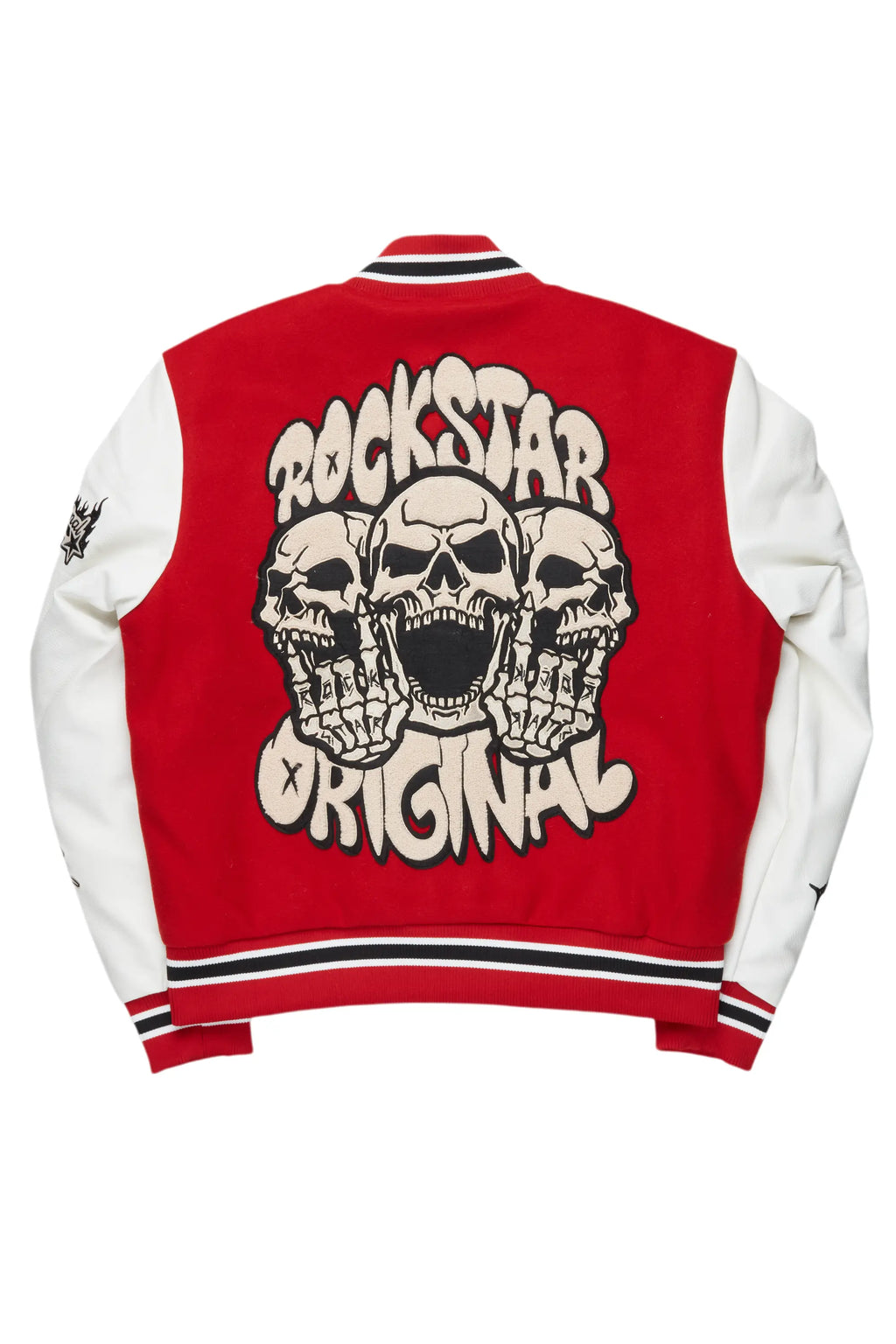 Rune Red Varsity Jacket