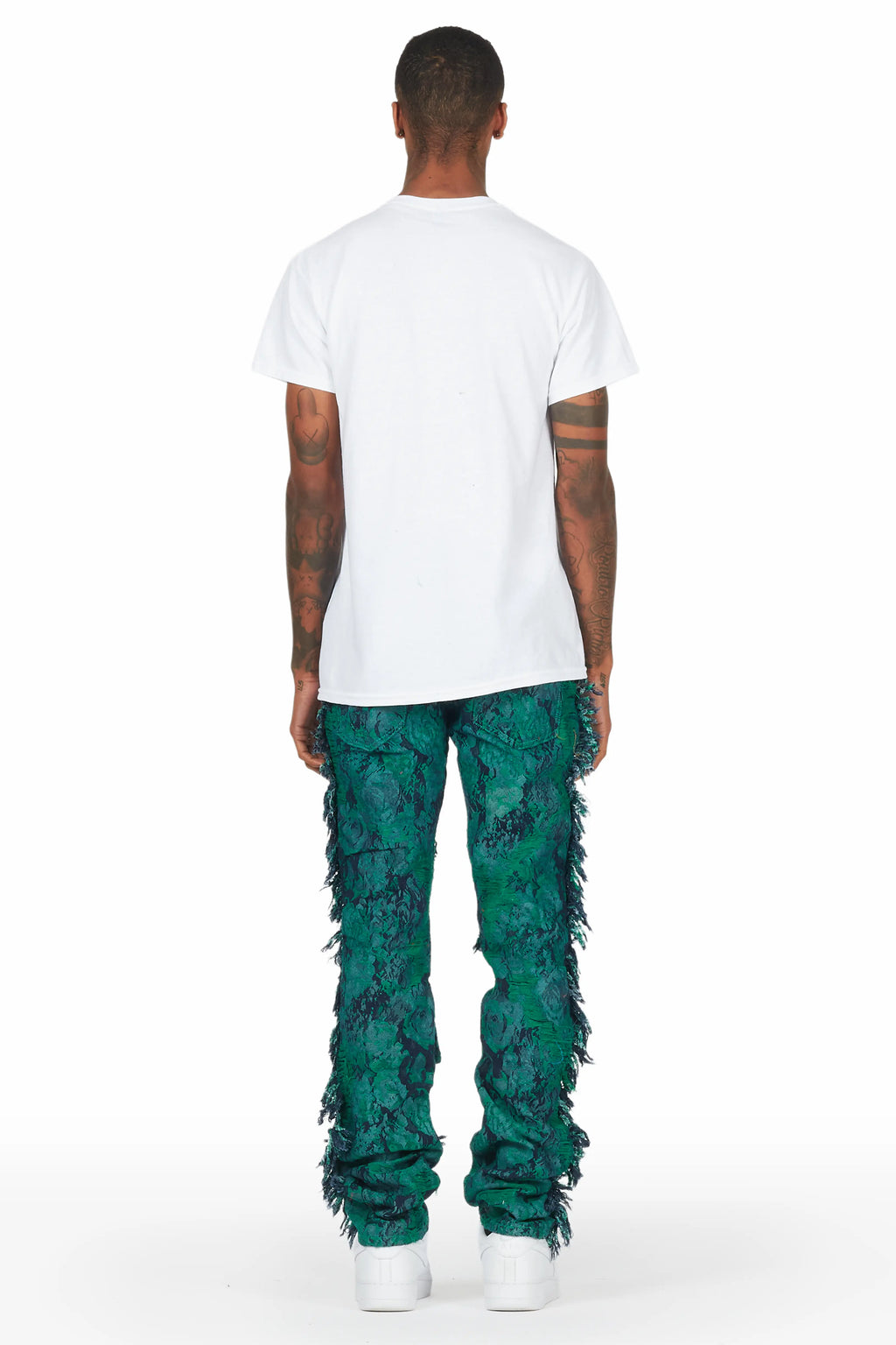 Kaleo Green Tapestry Pants