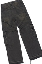 Boys Kanan Grey Mohair Hoodie/Baggy Jean Set