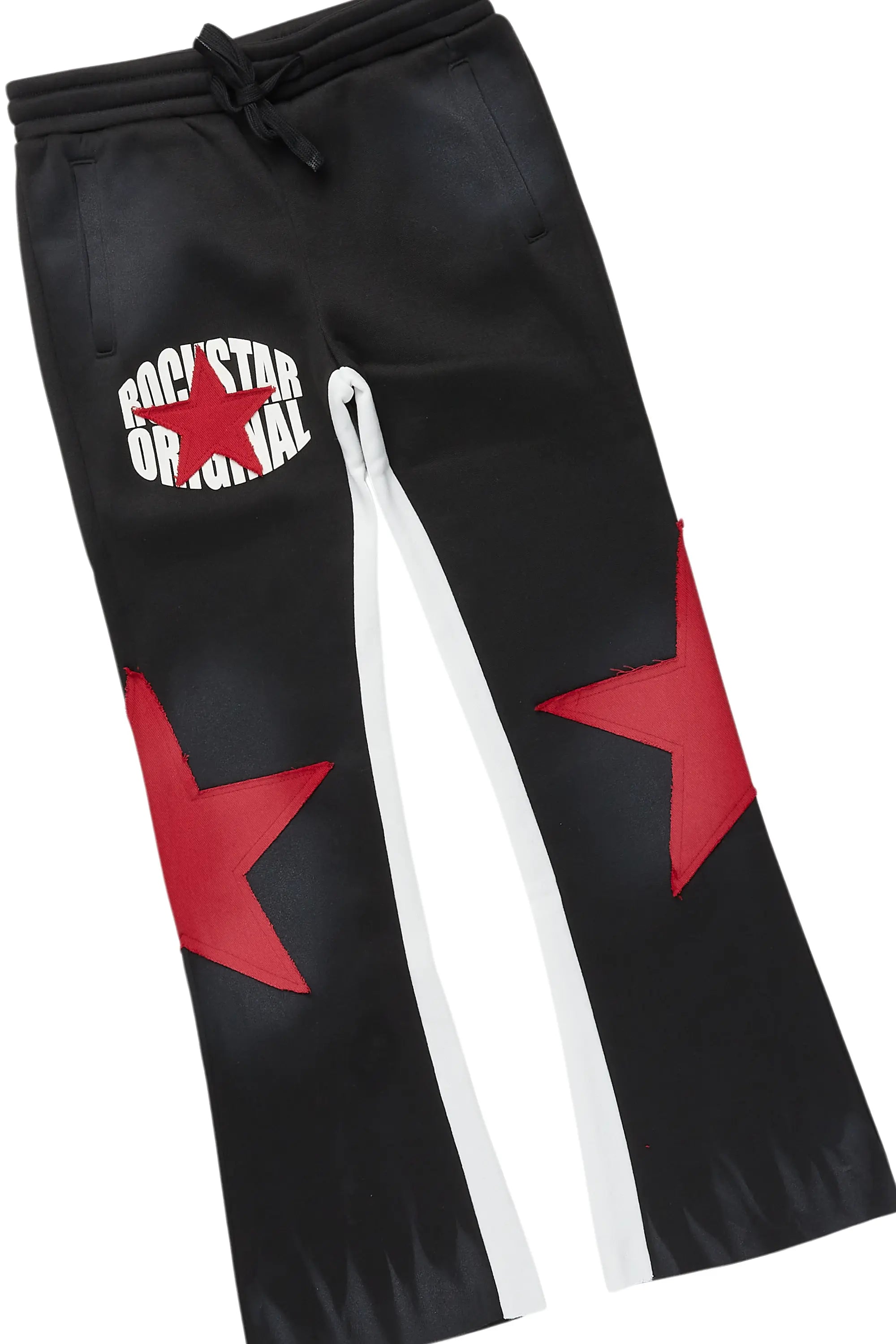 Girls Khaly Black/Red Track Set