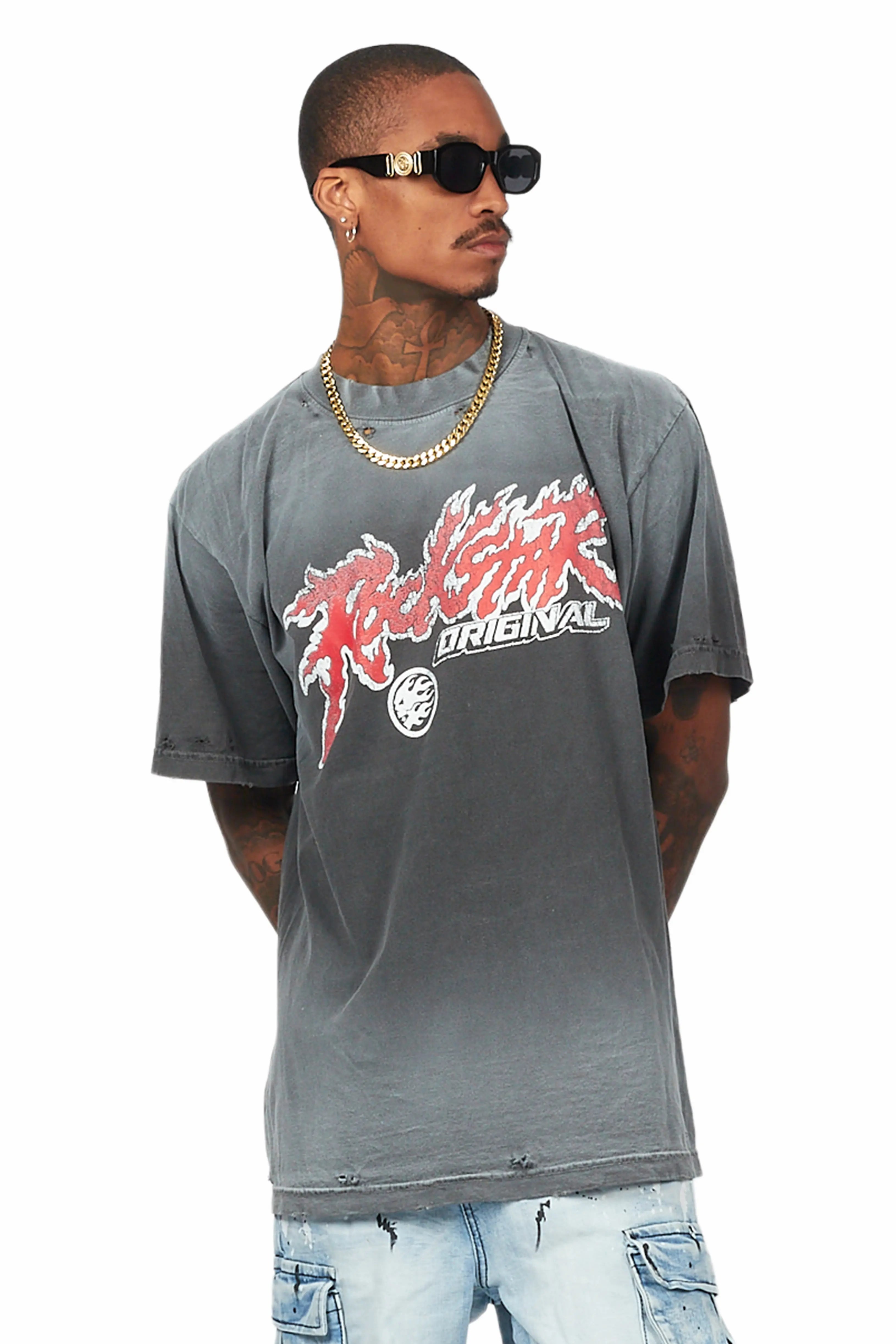 Yash Shadow Oversized T-Shirt