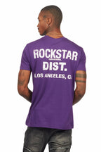 Lake Purple/White Graphic T-Shirt