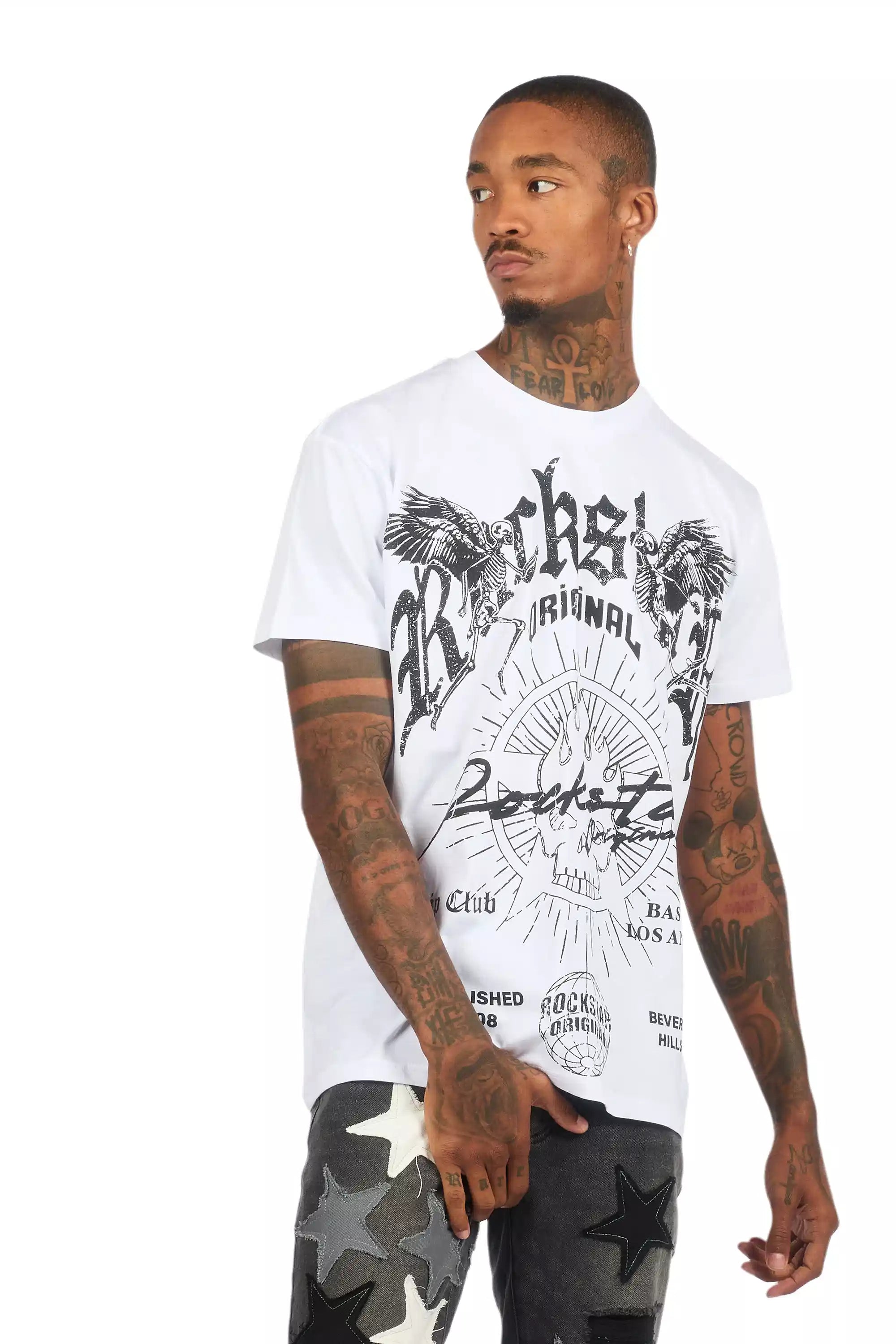 Tally White Graphic T-Shirt