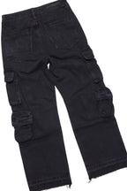 Boys Daria Black/Multi T-Shirt/Stacked Flare Jean Set