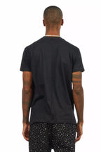 Kyvaris Black/Grey Oversized Graphic T-Shirt