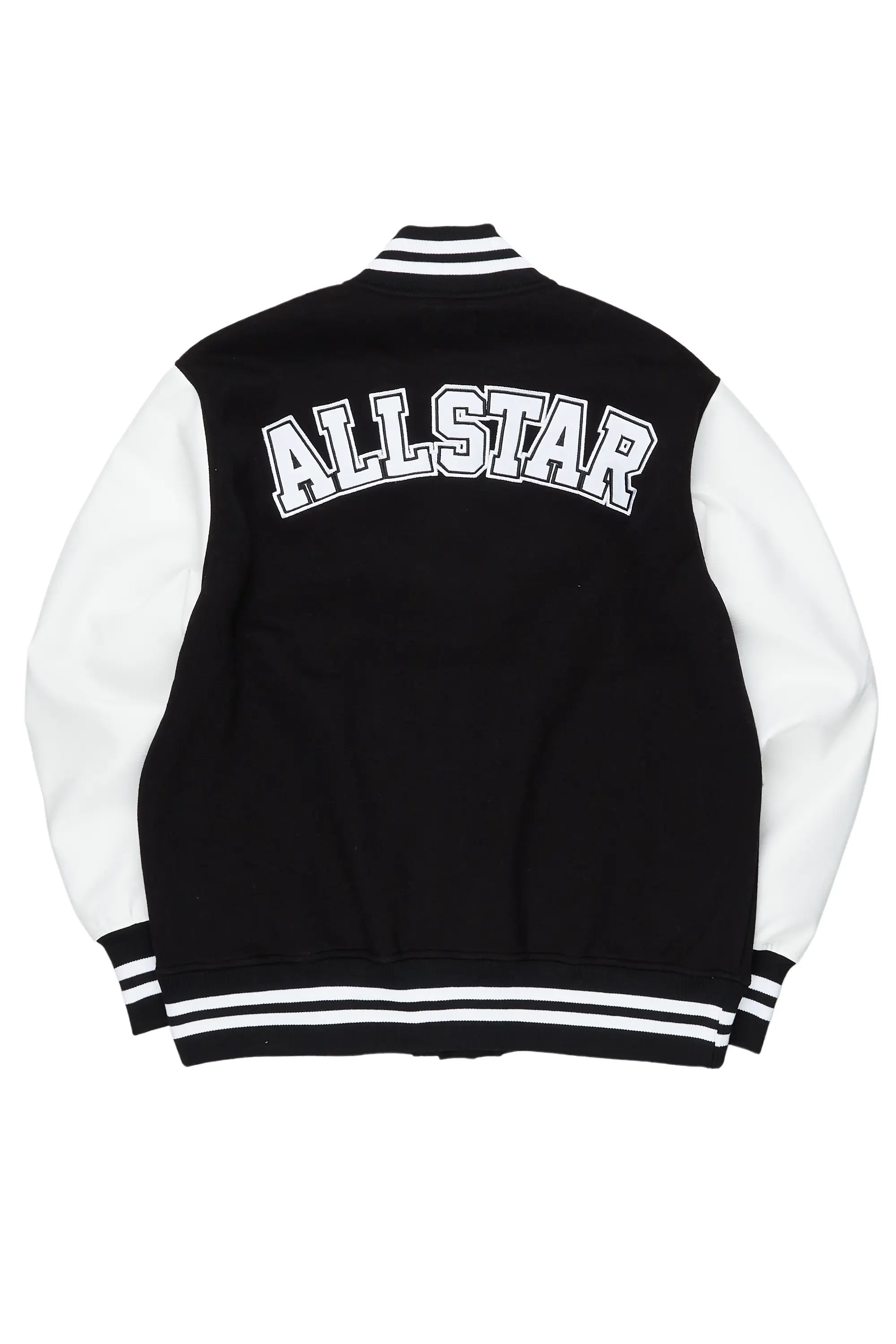 Himiko Black Varsity Jacket