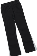 Boys Antoon  Black T-Shirt Stacked Flare Set