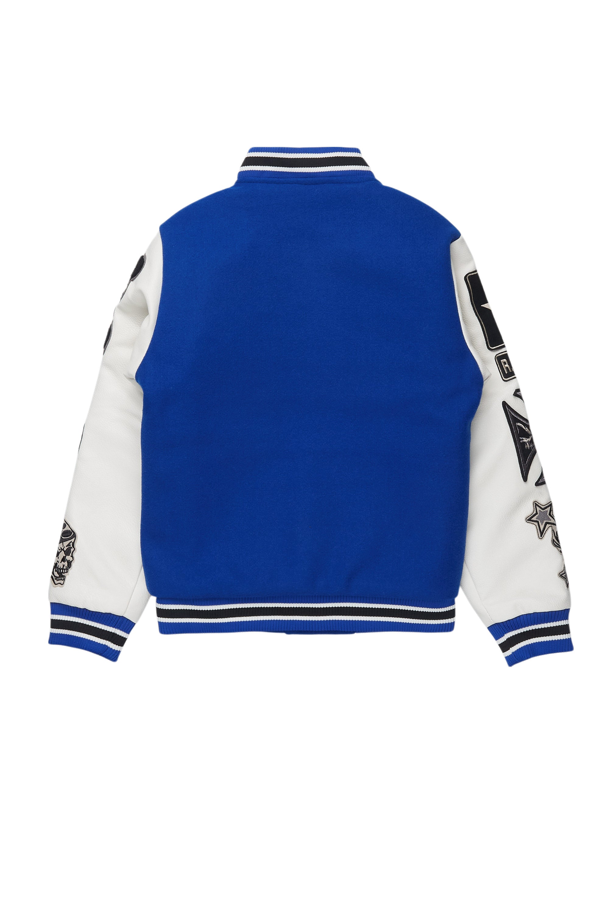 Boys Vidar 2.0  Royal Blue Varsity Jacket