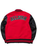 Kebi Red/Black Varsity Jacket