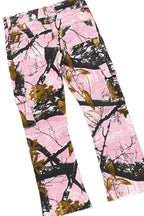 Girls Addie Pink Hoodie/Stacked Flare Jean Set