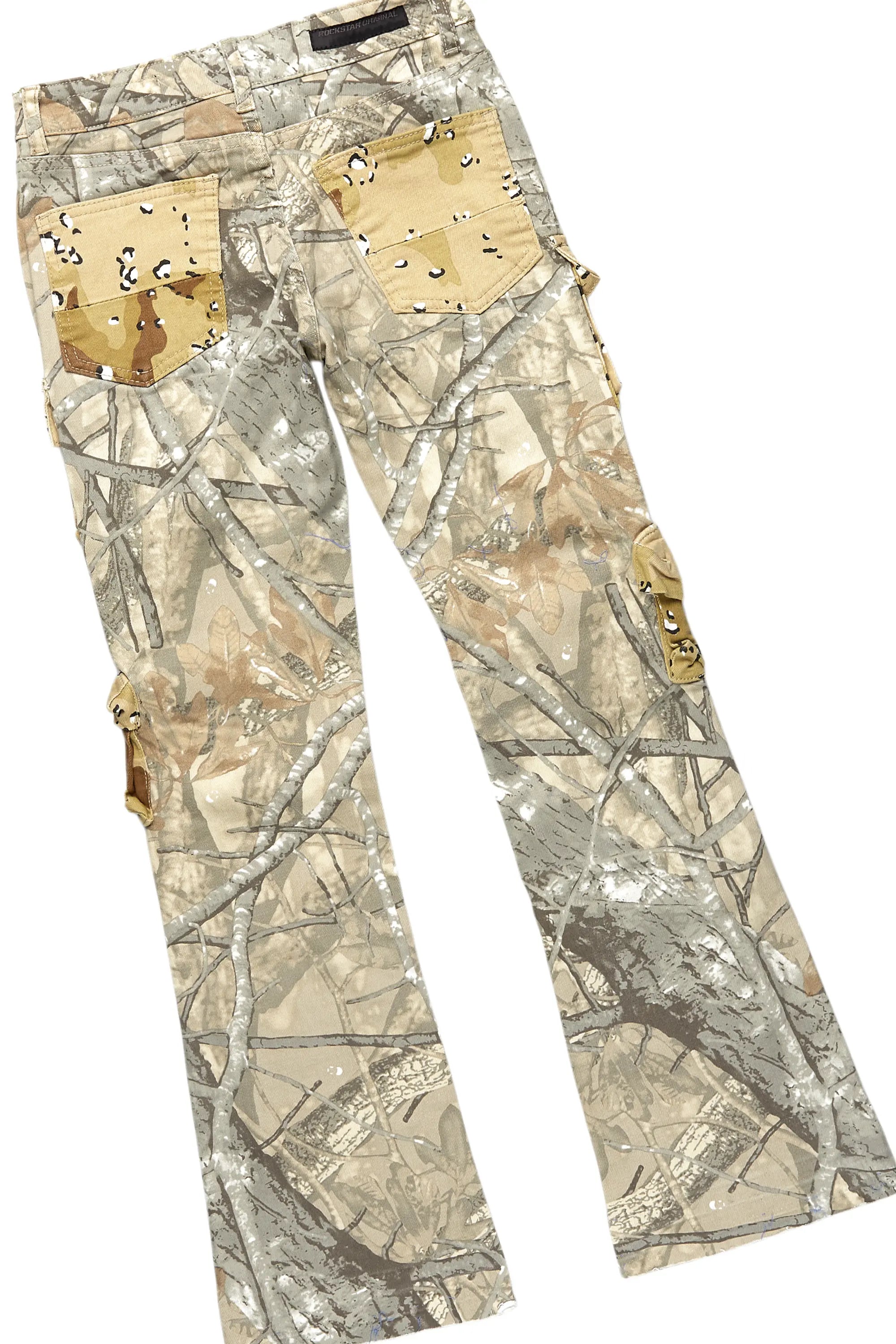 Boys Scotty Grey  Hoodie/ Stacked  Fit  Jean Set