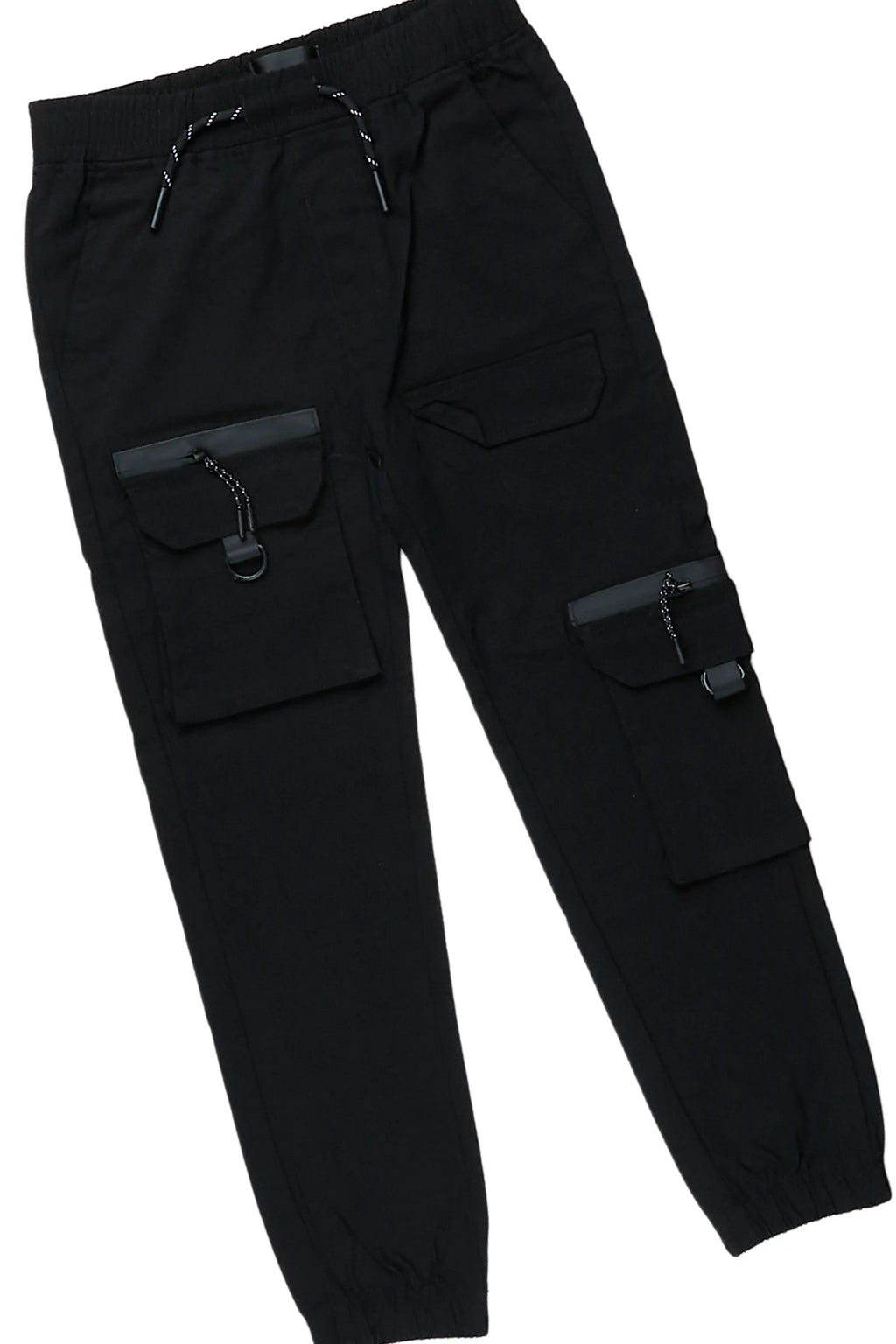 Boys Zach Red/Black T-Shirt Cargo Pant Set