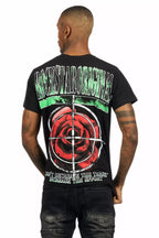 Kilshot Romance Black Graphic T-Shirt