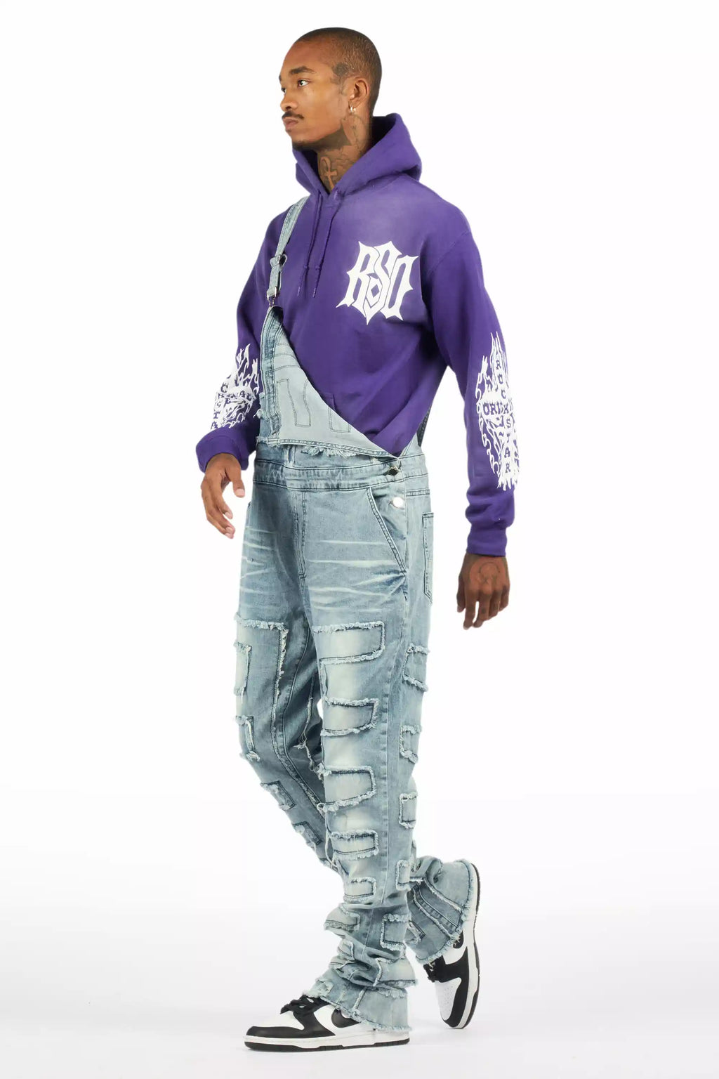 Alfie Blue Denim Overall