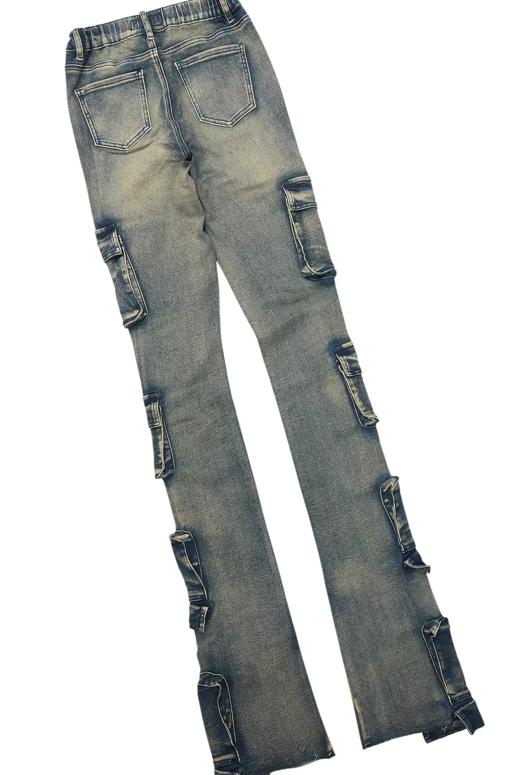 Moniqa White Tee & Phoebe Tinted Dark Wash Jean Set