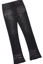 Lake Black/Beige T-Shirt/Dag Stacked Flare Jean Set