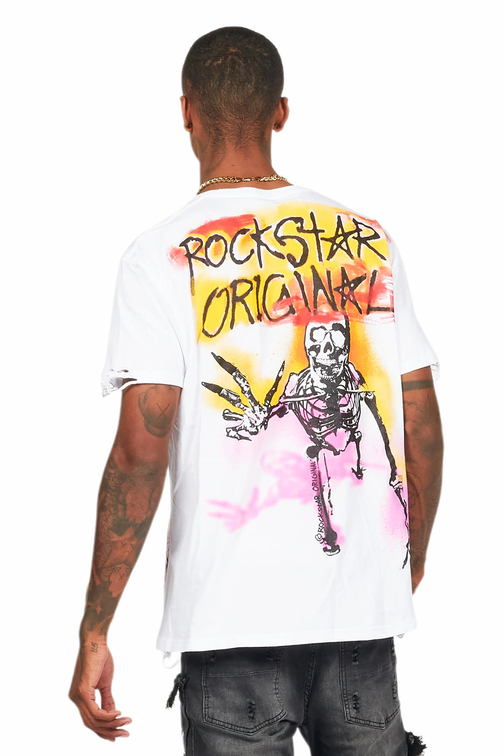 Soweto White Oversized Graphic T-Shirt