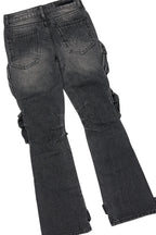 Boys White Lambo T-Shirt/Baggy Fit Jean Set