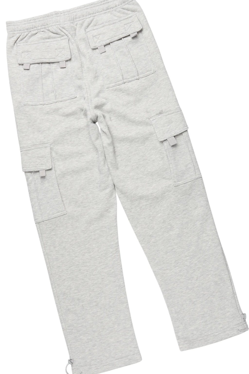 Raffer Heather Grey Hoodie/Cargo Sweat Pant Set