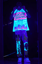 Beno White Oversized Graphic T-Shirt