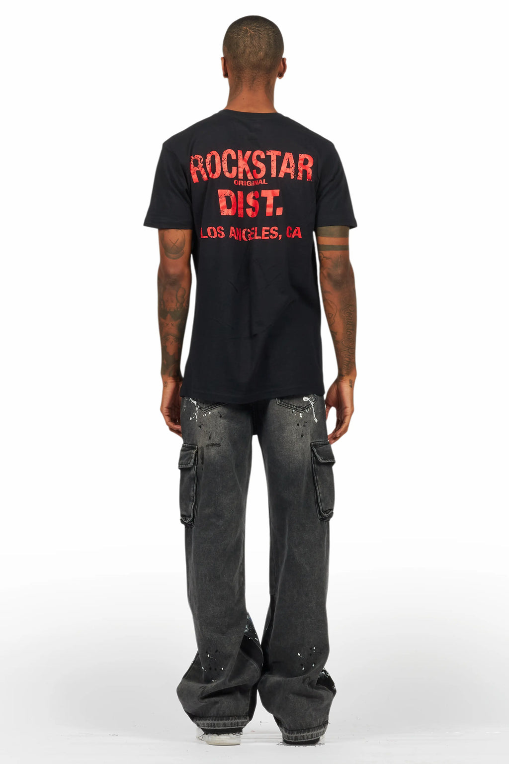 Dallin Grey Painter Baggy Cargo Jean