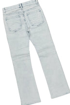 Boys Khalil White T-Shirt/Stacked Flare Jean Set