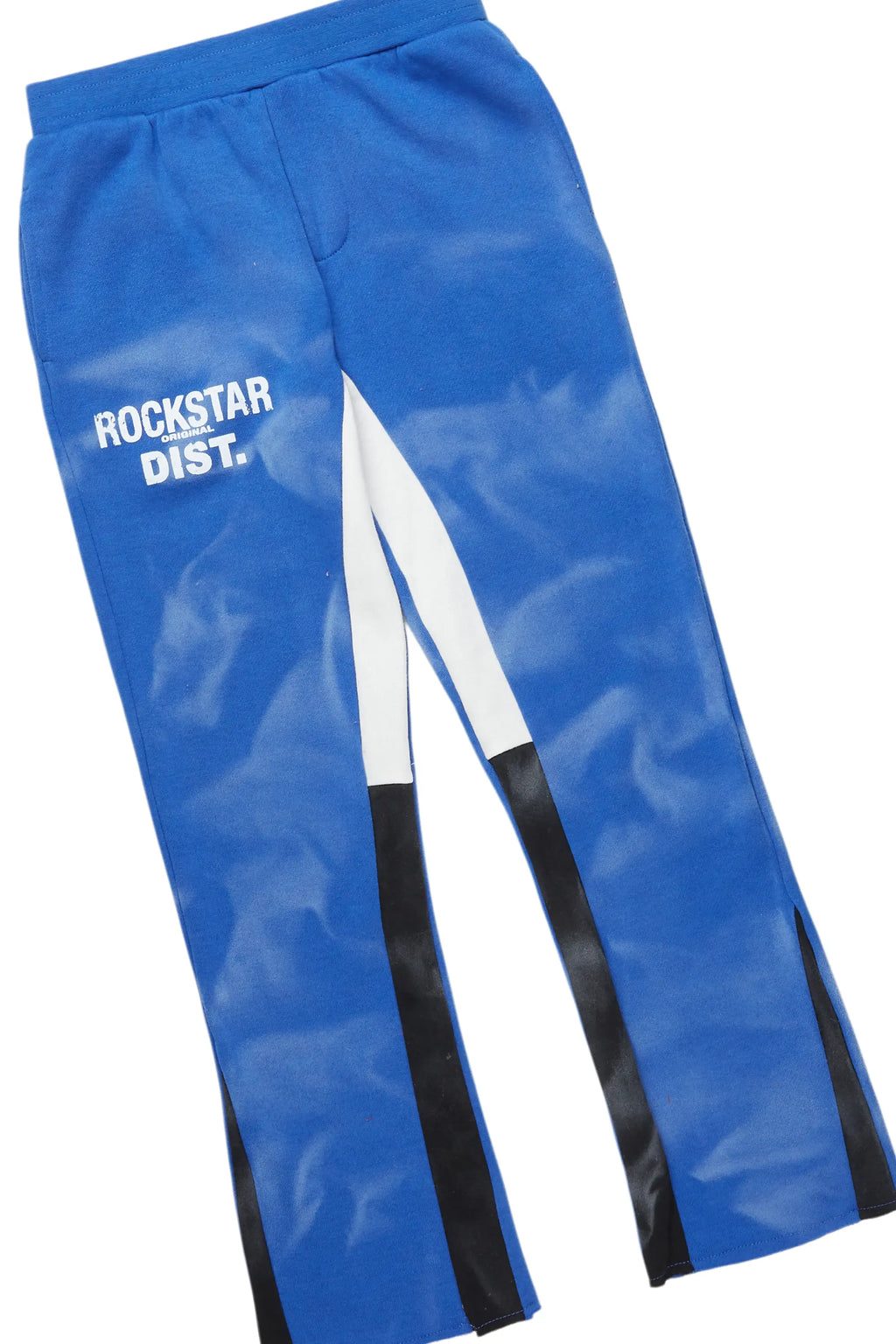 Boys Nelly Royal Blue Stacked Pant Set