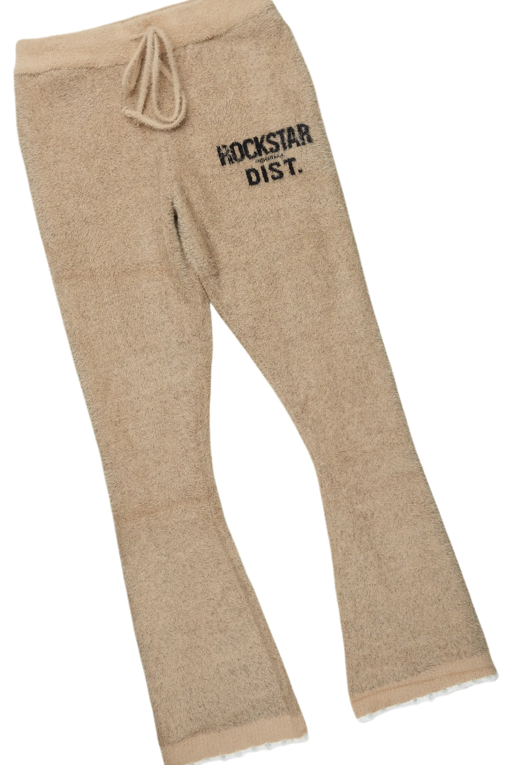 Lake Beige Mohair Knit Track Set