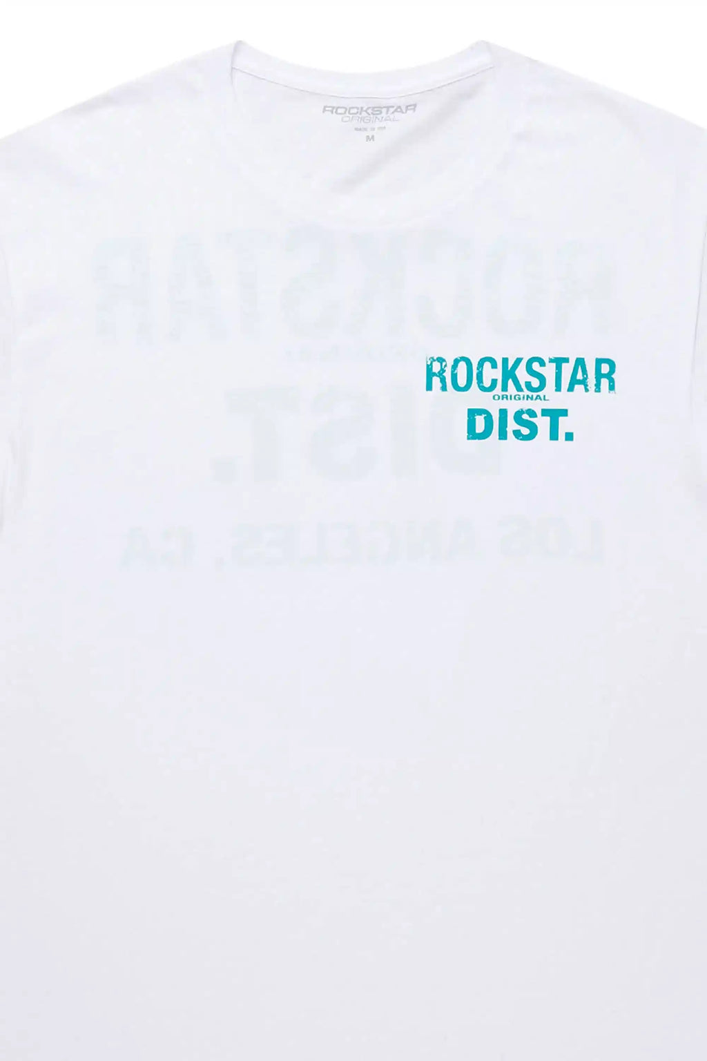 Lake White/Aqua Graphic T-Shirt