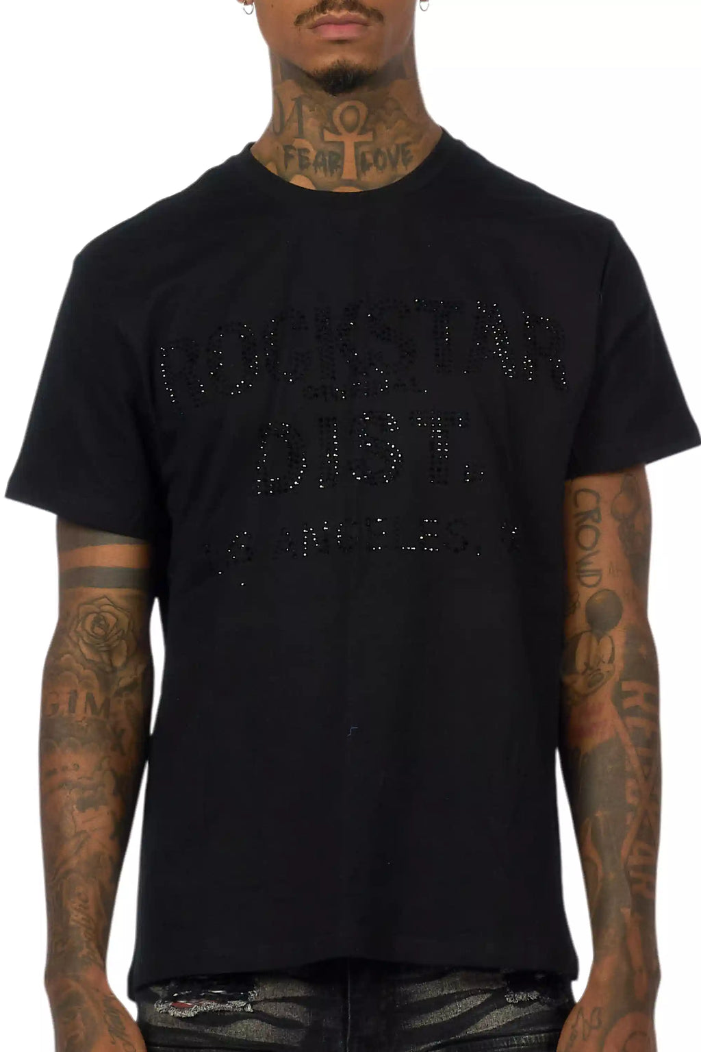 Lake Black Rhinestone T-Shirt