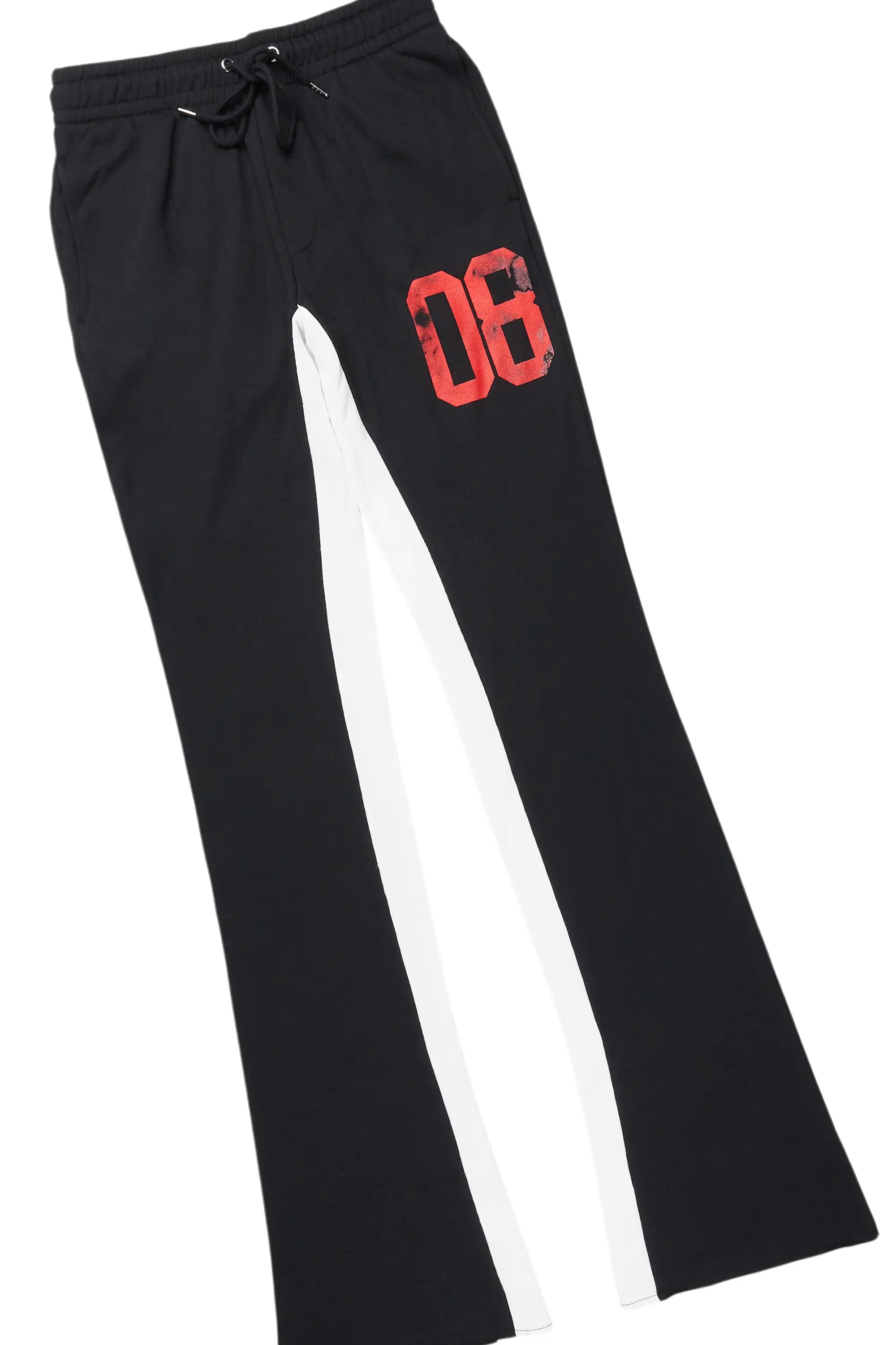 Grill Black/Red Long Sleeve T-Shirt/Baggy Pant Set