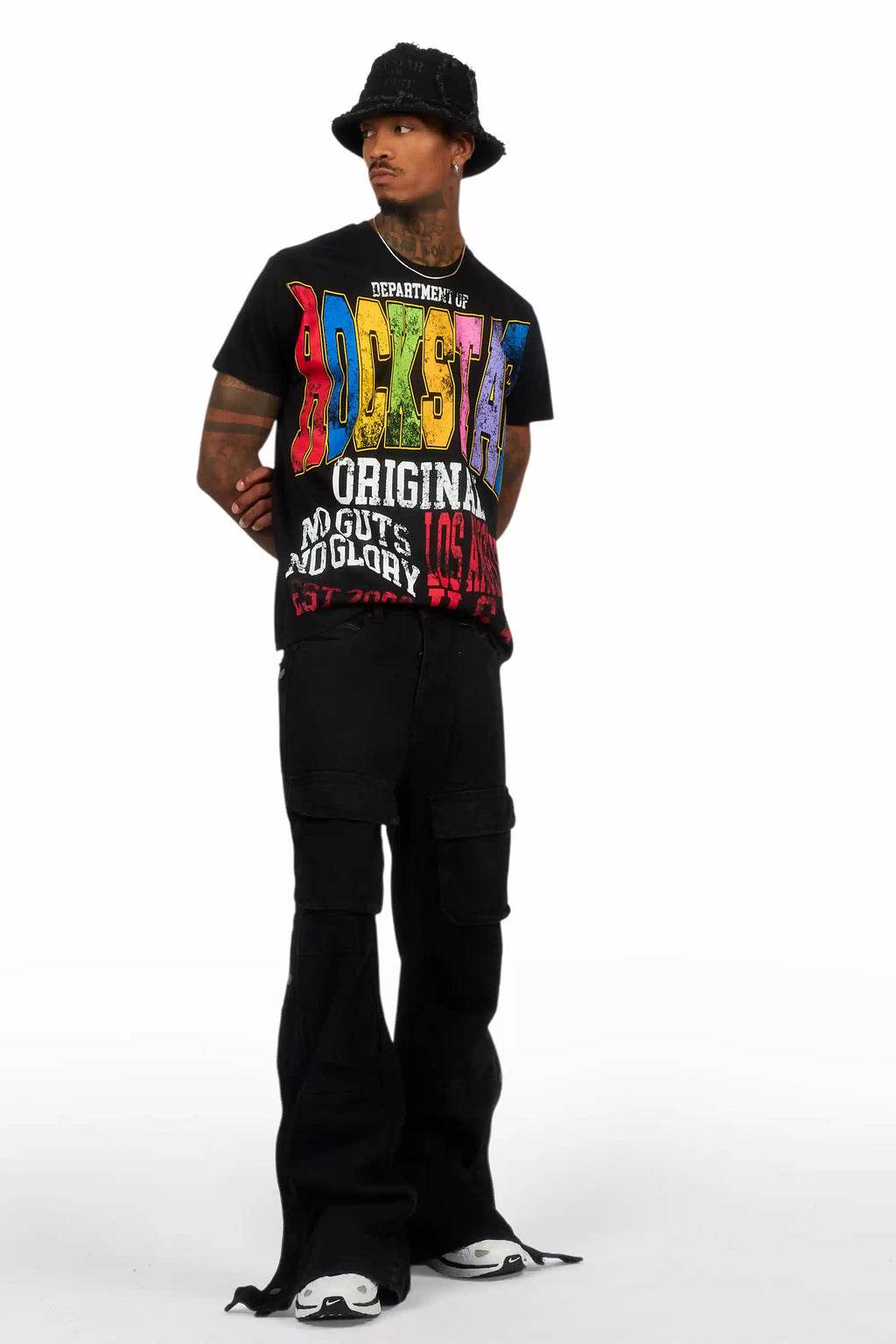 Keen Black/Multi Oversized Graphic T-Shirt