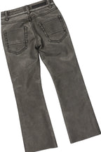 Boys Pablo Red Hoodie/Stacked Flare PU Jean Set