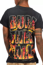 Flamer Black Graphic T-Shirt