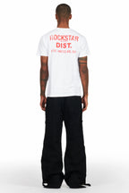 Lake White/Red Graphic T-Shirt