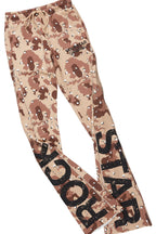 Deniska Desert Camo T-Shirt/Baggy Stacked Flare Track Set