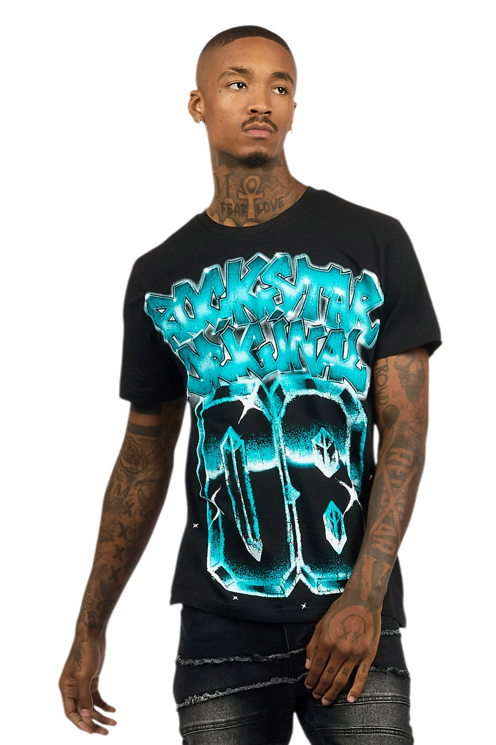 Jaceon Black Graphic T-Shirt