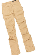 Boys Griff Black/Beige Hoodie/Stacked Flare Jean Set