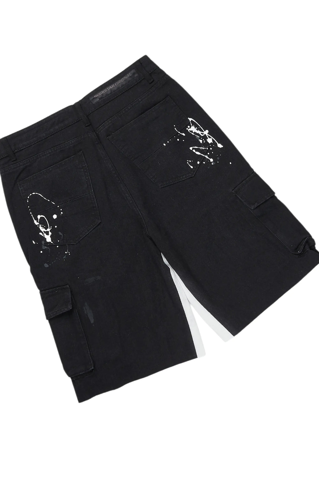 Amos Black T-Shirt/Denim Short Set
