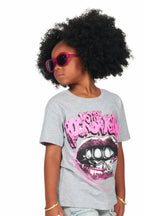 Girls Rosie Grey Graphic T-Shirt