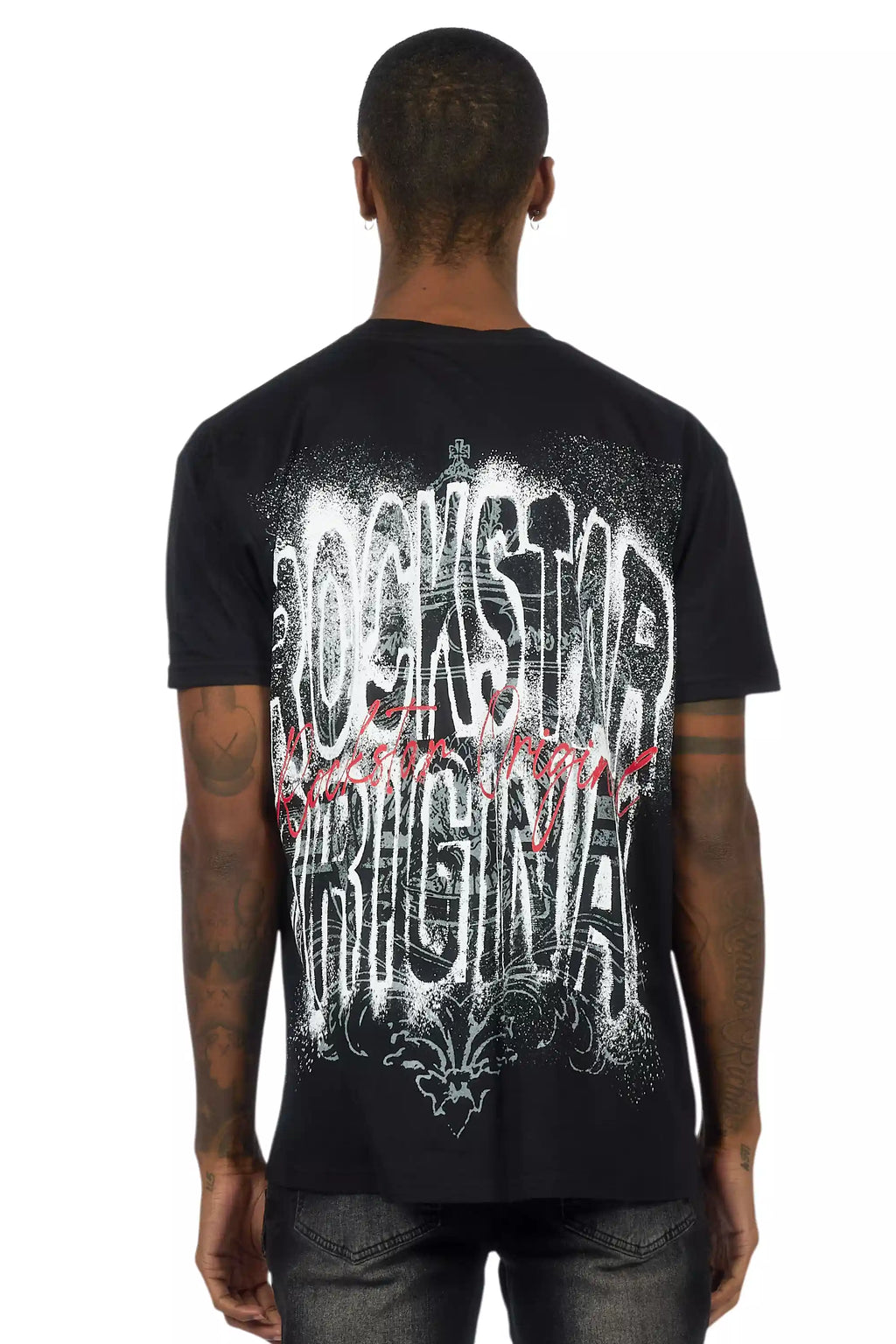 Irix Black Oversized Graphic T-Shirt