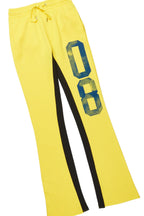 Grill Yellow Hoodie Baggy Track Pant Set