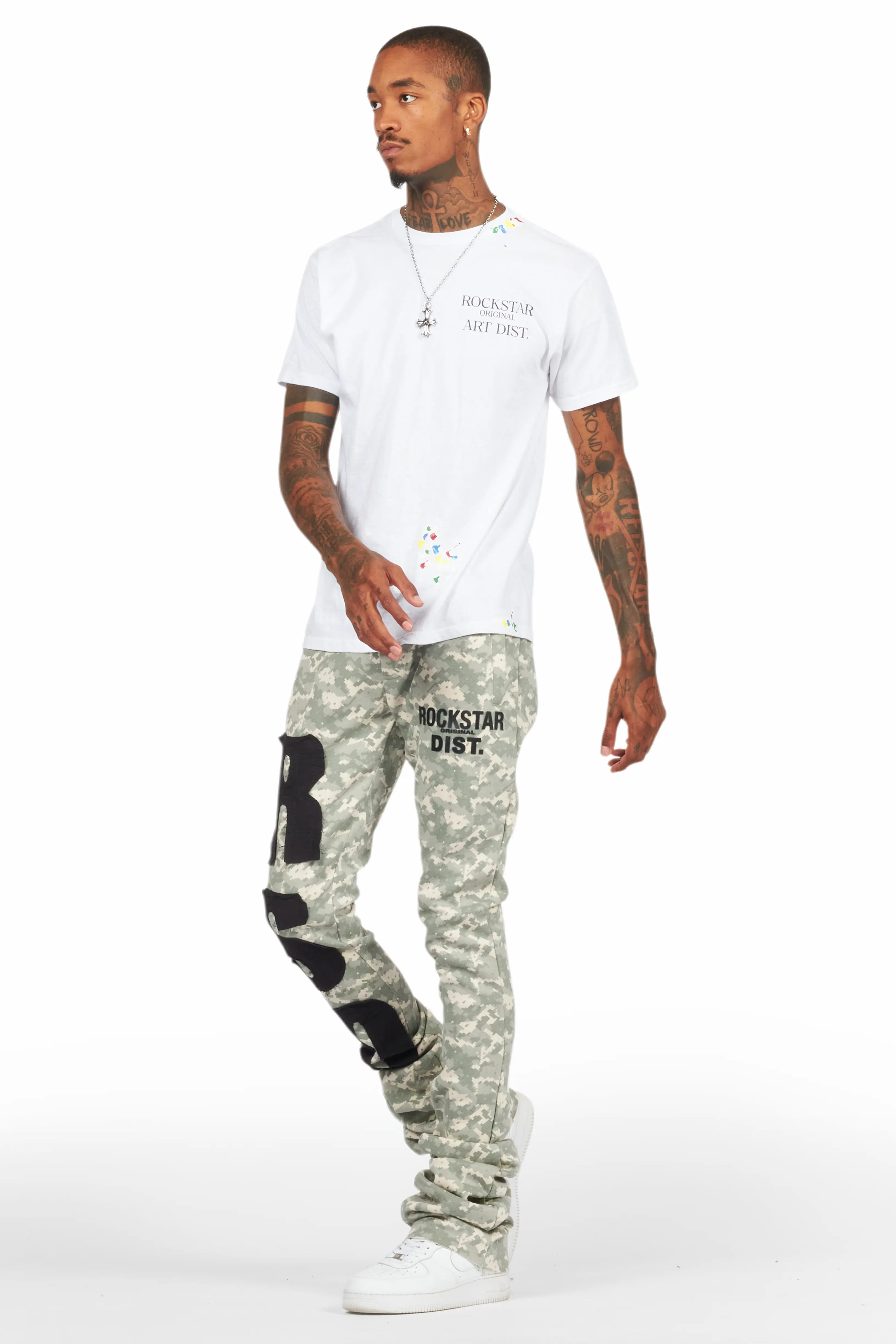 Alpine Digital Camo Super Stacked Trackpant