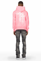 Petrus Grey Stacked Flare Jean